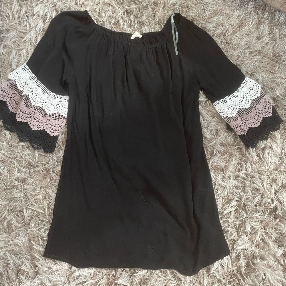 Altar’d State off the shoulder dress.